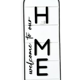Welcome To Our for Arched Home Board