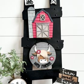 Highland Cow Ladder Kit